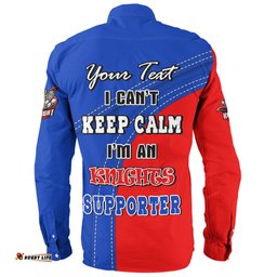 Amazing Aussie Newcastle Knights Custom Team Of Us Die Hard Fan Supporters Long Sleeve Shirt