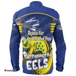Amazing Aussie Parramatta Eels Happy Australia Day We Are One And Free Long Sleeve Shirt