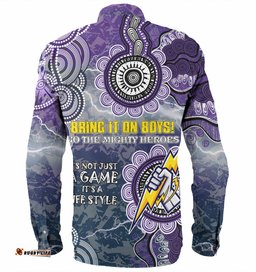 Amazing Aussie Melbourne Storm Custom Up The Mighty Shirt Long Sleeve Shirt