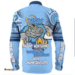 Amazing Aussie Cockroach Sport Custom Talent Win Games But Teamwork And Intelligence Win Championships With Aboriginal Style Long Sleeve Shirt