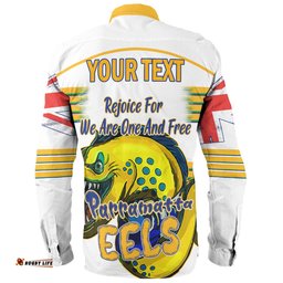 Amazing Aussie Parramatta Eels Happy Australia Day We Are One And Free V2 Long Sleeve Shirt