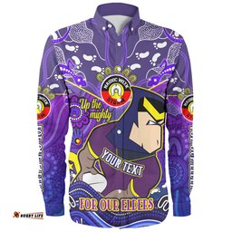 Amazing Aussie Melbourne Storm Naidoc Week Custom For Our Elders Home Jersey Shirt Long Sleeve Shirt