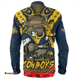 Amazing Aussie North Queensland Cowboys Ripped Legacy Of The Game The ANZAC Spirit Lives On Long Sleeve Shirt