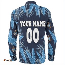 Amazing Aussie Cockroach Custom Tropical Patterns NSW Long Sleeve Shirt