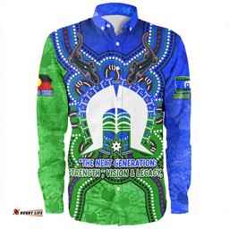 Amazing Aussie Indigenous Australian Aboriginal Dhari Dreams NAIDOC Edition Long Sleeve Shirt