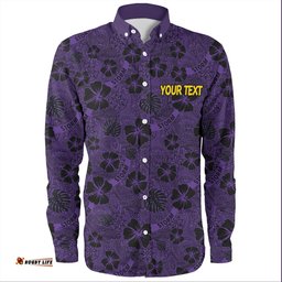 Amazing Aussie Melbourne Storm Scream With Tropical Patterns Long Sleeve Shirt