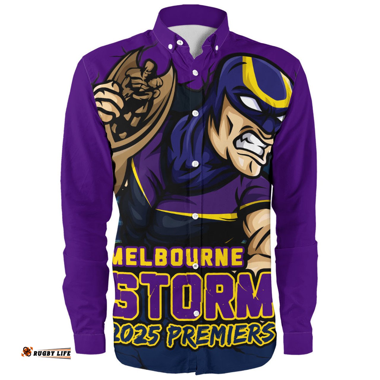 Amazing Aussie Melbourne Storm Unleash Power In The Ultimate Battle Long Sleeve Shirt
