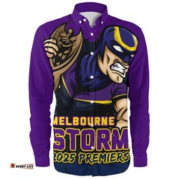 Amazing Aussie Melbourne Storm Unleash Power In The Ultimate Battle Long Sleeve Shirt