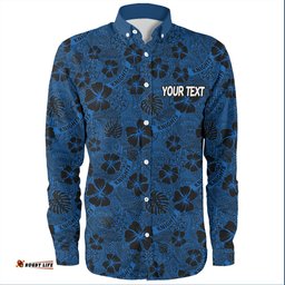 Amazing Aussie Newcastle Knights Sport Scream With Tropical Patterns Long Sleeve Shirt