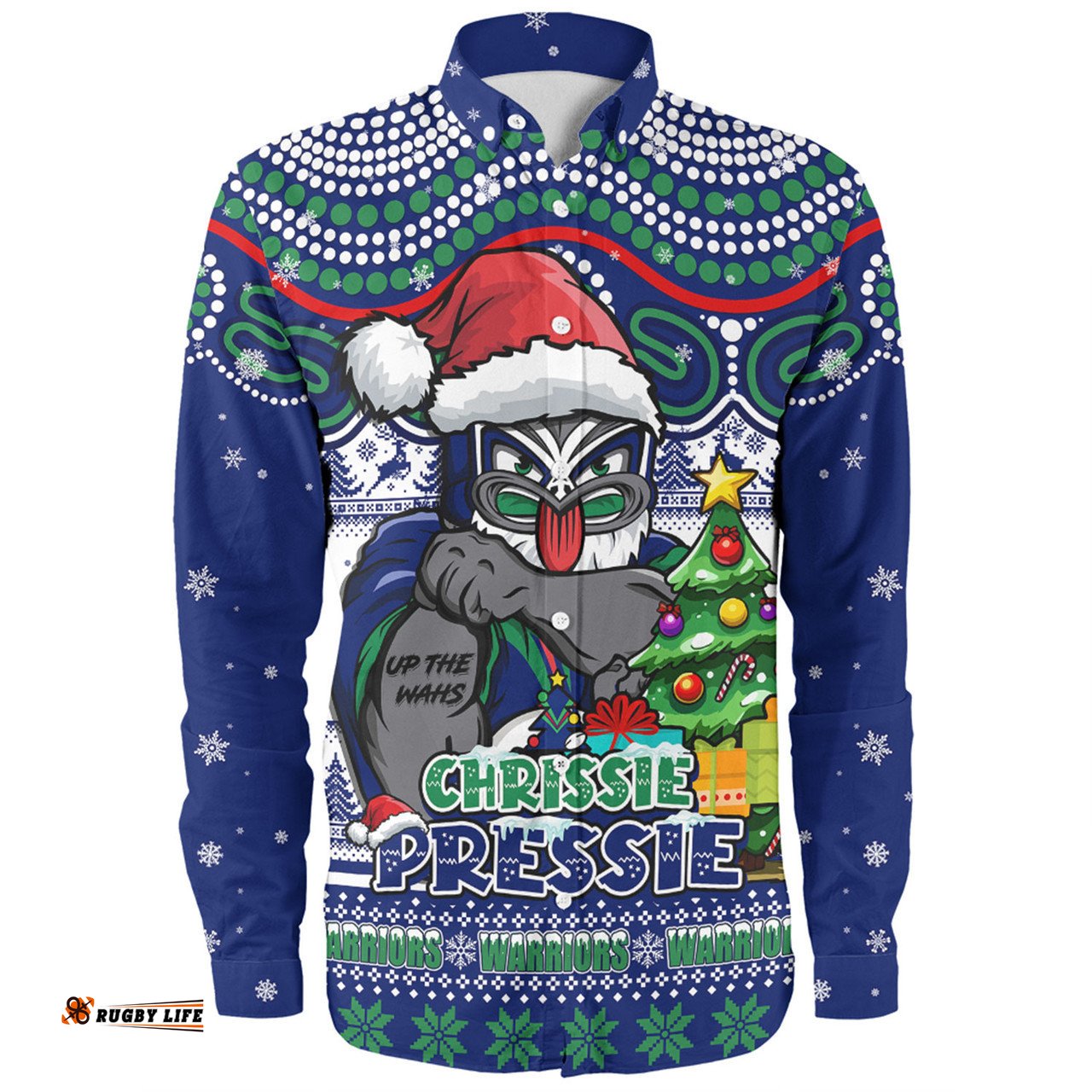 Amazing Aussie New Zealand Warriors Aussie Ugly Christmas For Die Hard Fan Supporters Long Sleeve Shirt