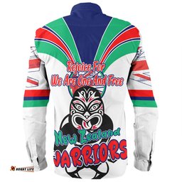 Amazing Aussie New Zealand Warriors Happy Australia Day We Are One And Free V2 Long Sleeve Shirt