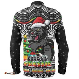 Amazing Aussie Penrith Panthers Aussie Ugly Christmas For Die Hard Fan Supporters Long Sleeve Shirt