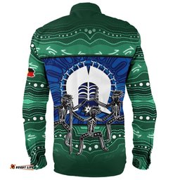 Amazing Aussie Indigenous Australian Aboriginal Torres Warrior Spirit NAIDOC Week Dance Edition Long Sleeve Shirt