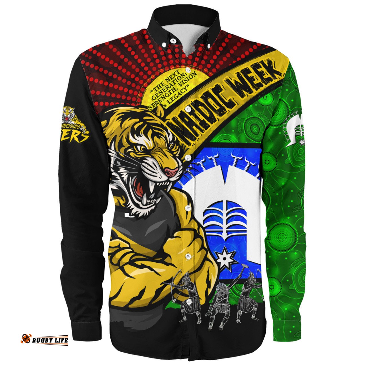 Amazing Aussie Richmond NAIDOC Week Pride Edition Long Sleeve Shirt