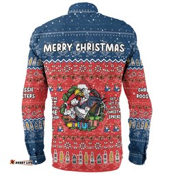 Amazing Aussie Sydney Roosters Christmas Custom Chrissie Spirit Long Sleeve Shirt