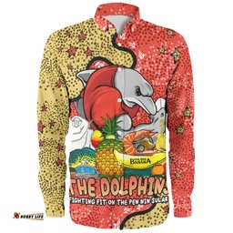 Amazing Aussie Redcliffe Dolphins Custom Australian Big Things Long Sleeve Shirt