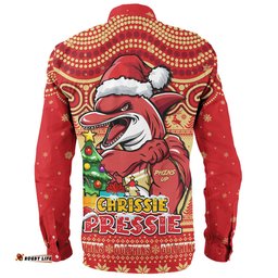 Amazing Aussie Redcliffe Dolphins Aussie Ugly Christmas For Die Hard Fan Supporters Long Sleeve Shirt
