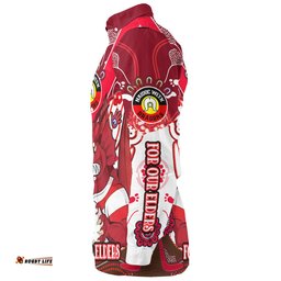 Amazing Aussie St. George Illawarra Dragons Naidoc Week Custom For Our Elders Home Jersey Shirt Long Sleeve Shirt