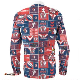 Amazing Aussie Sydney Roosters Team Of Us Die Hard Fan Supporters Comic Style Long Sleeve Shirt