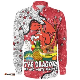 Amazing Aussie St. George Illawarra Dragons Custom Australian Big Things Long Sleeve Shirt