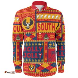 Amazing Aussie South Australia Christmas Holly Jolly Chrissie Long Sleeve Shirt