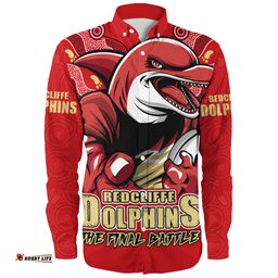 Amazing Aussie Redcliffe Dolphins Final Clash Battle Edition Long Sleeve Shirt