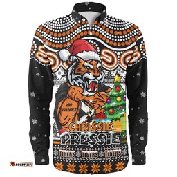 Amazing Aussie Wests Tigers Aussie Ugly Christmas For Die Hard Fan Supporters Long Sleeve Shirt