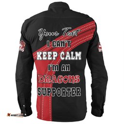 Amazing Aussie St. George Illawarra Dragons Custom Team Of Us Die Hard Fan Supporters Long Sleeve Shirt