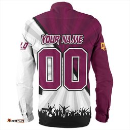 Amazing Aussie Queensland Maroons Origin Battleground Maroons Unleashed Long Sleeve Shirt