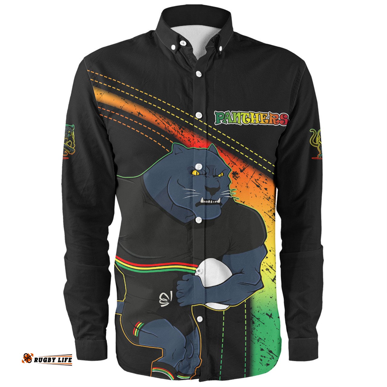 Amazing Aussie Penrith Panthers Custom Team Of Us Die Hard Fan Supporters Long Sleeve Shirt