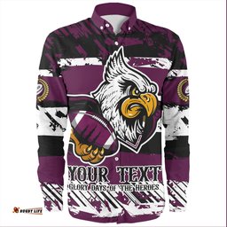 Amazing Aussie Manly Warringah Sea Eagles Theme Song Inspired Long Sleeve Shirt