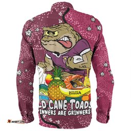 Amazing Aussie Queensland Cane Toads Custom Australian Big Things Long Sleeve Shirt
