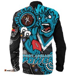 Amazing Aussie Port Adelaide Power Through Generations NAIDOC Edition Long Sleeve Shirt