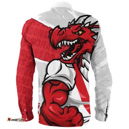Amazing Aussie St. George Illawarra Dragons Defend The Pride Long Sleeve Shirt