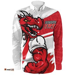 Amazing Aussie St. George Illawarra Dragons Defend The Pride Long Sleeve Shirt