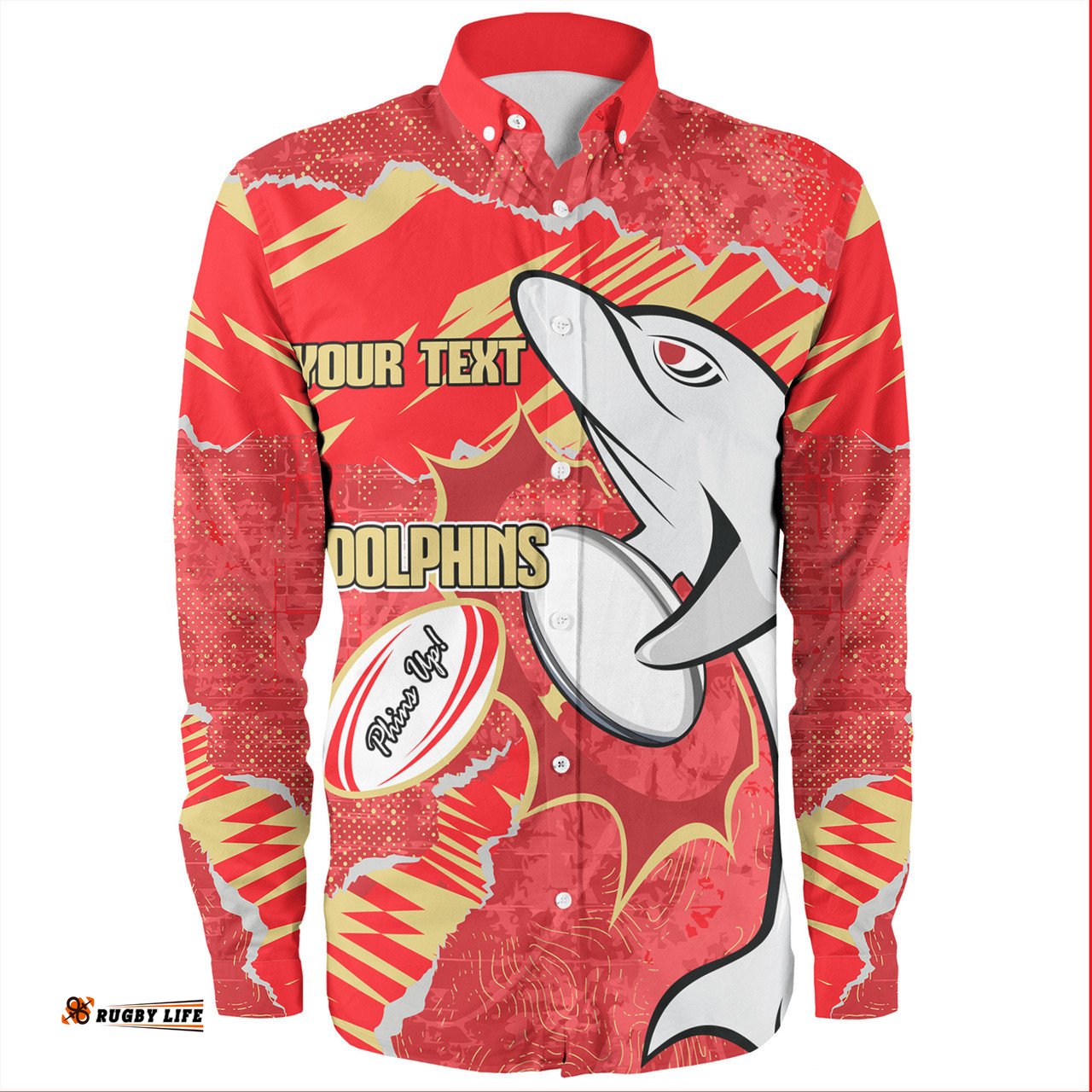 Amazing Aussie Redcliffe Dolphins Theme Song Long Sleeve Shirt