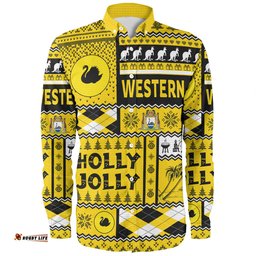 Amazing Aussie Western Australia Christmas Holly Jolly Chrissie Long Sleeve Shirt