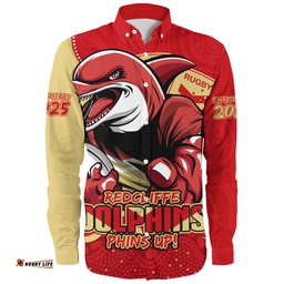 Amazing Aussie Redcliffe Dolphins Battle For Glory Rugby Finals Edition Long Sleeve Shirt
