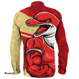 Amazing Aussie Redcliffe Dolphins Defend The Pride Long Sleeve Shirt