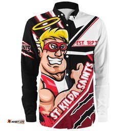 Amazing Aussie St Kilda Battlefield Glory Gear Long Sleeve Shirt