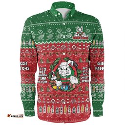Amazing Aussie South Sydney Rabbitohs Custom Chrissie Spirit Long Sleeve Shirt