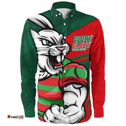 Amazing Aussie South Sydney Rabbitohs Defend The Pride Long Sleeve Shirt