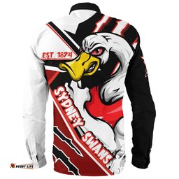 Amazing Aussie Sydney Swans Battlefield Glory Gear Long Sleeve Shirt