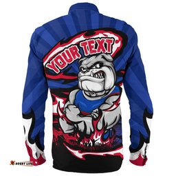 Amazing Aussie Western Bulldogs Premiership Series Flame Edition Long Sleeve Shirt
