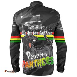 Amazing Aussie Penrith Panthers Happy Australia Day We Are One And Free Long Sleeve Shirt