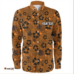 Amazing Aussie Wests Tigers Scream With Tropical Patterns Long Sleeve Shirt