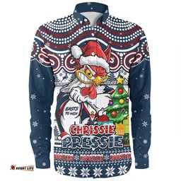 Amazing Aussie Sydney Roosters Aussie Ugly Christmas For Die Hard Fan Supporters Long Sleeve Shirt