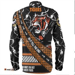 Amazing Aussie Wests Tigers Theme Song For Rugby With Sporty Style Long Sleeve Shirt