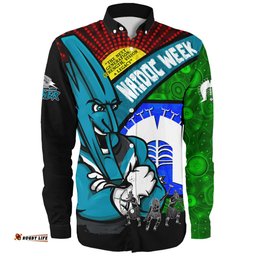 Amazing Aussie Port Adelaide NAIDOC Week Pride Edition Long Sleeve Shirt
