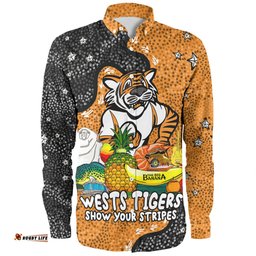 Amazing Aussie Wests Tigers Custom Australian Big Things Long Sleeve Shirt